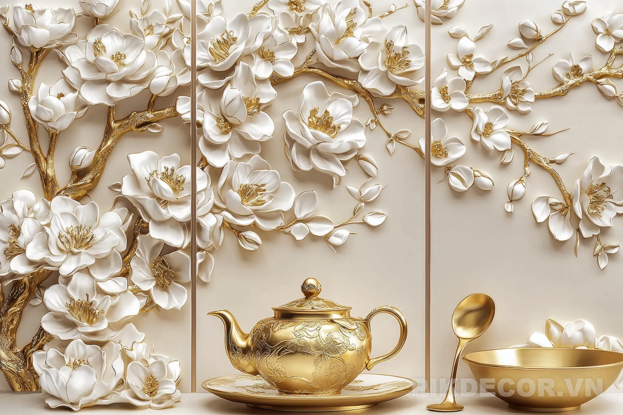 Mẫu Tranh 3D Luxury