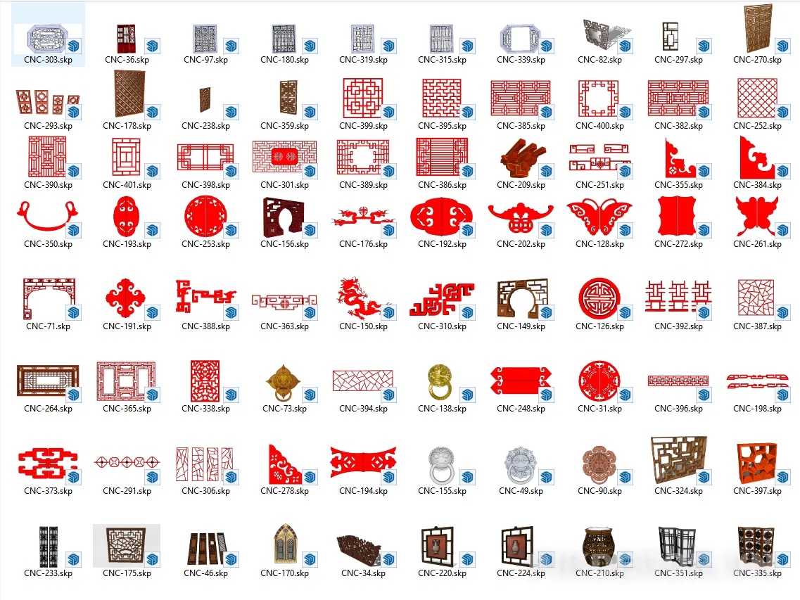 400+ Vách Ngăn Cnc Sketchup