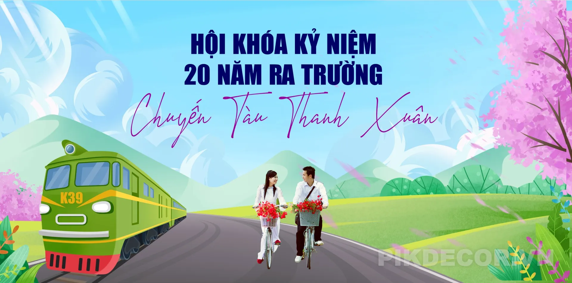 Mẫu Phông Họp Hội Khóa