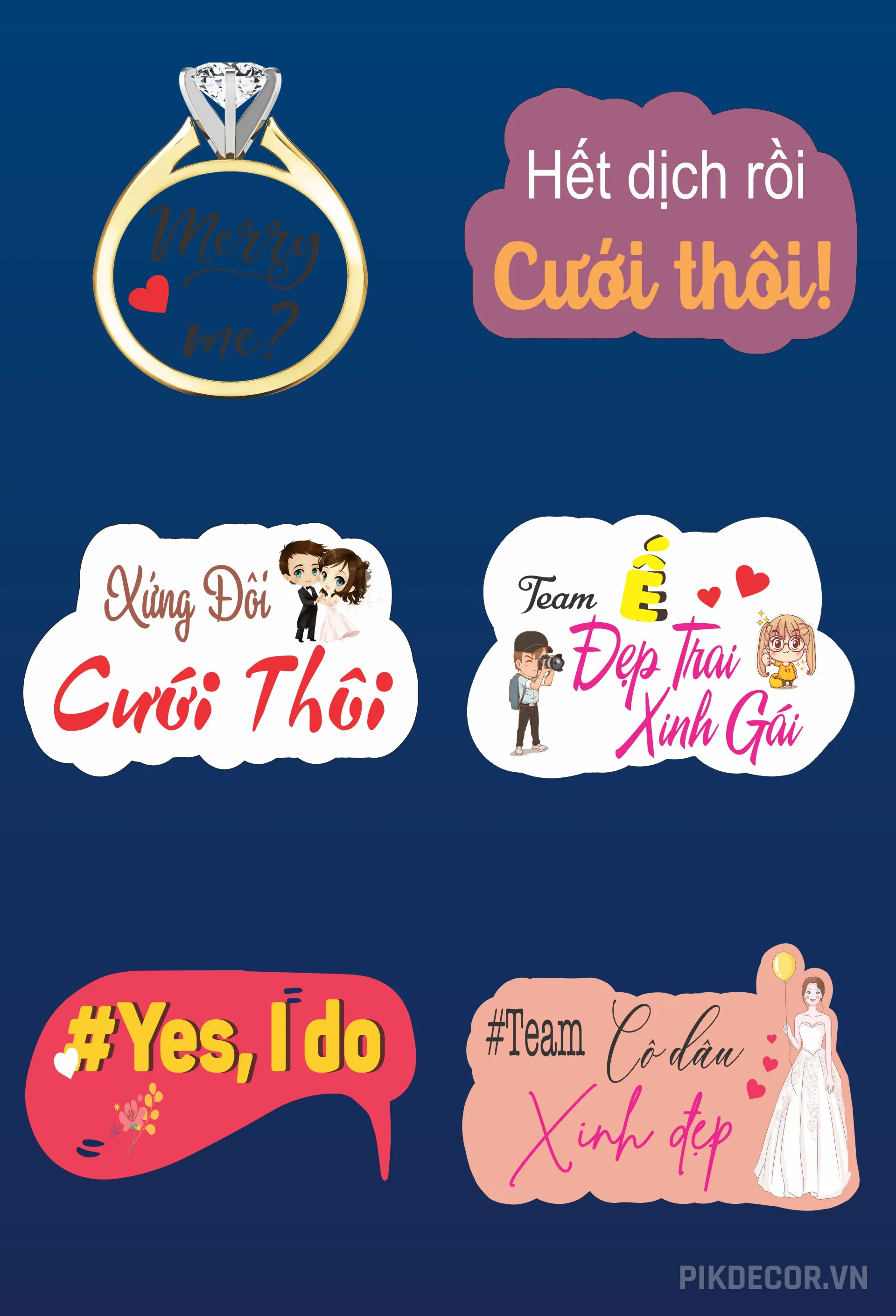 Hashtag Cầm Tay Chụp Ảnh Wedding Party – File Vector Đẹp