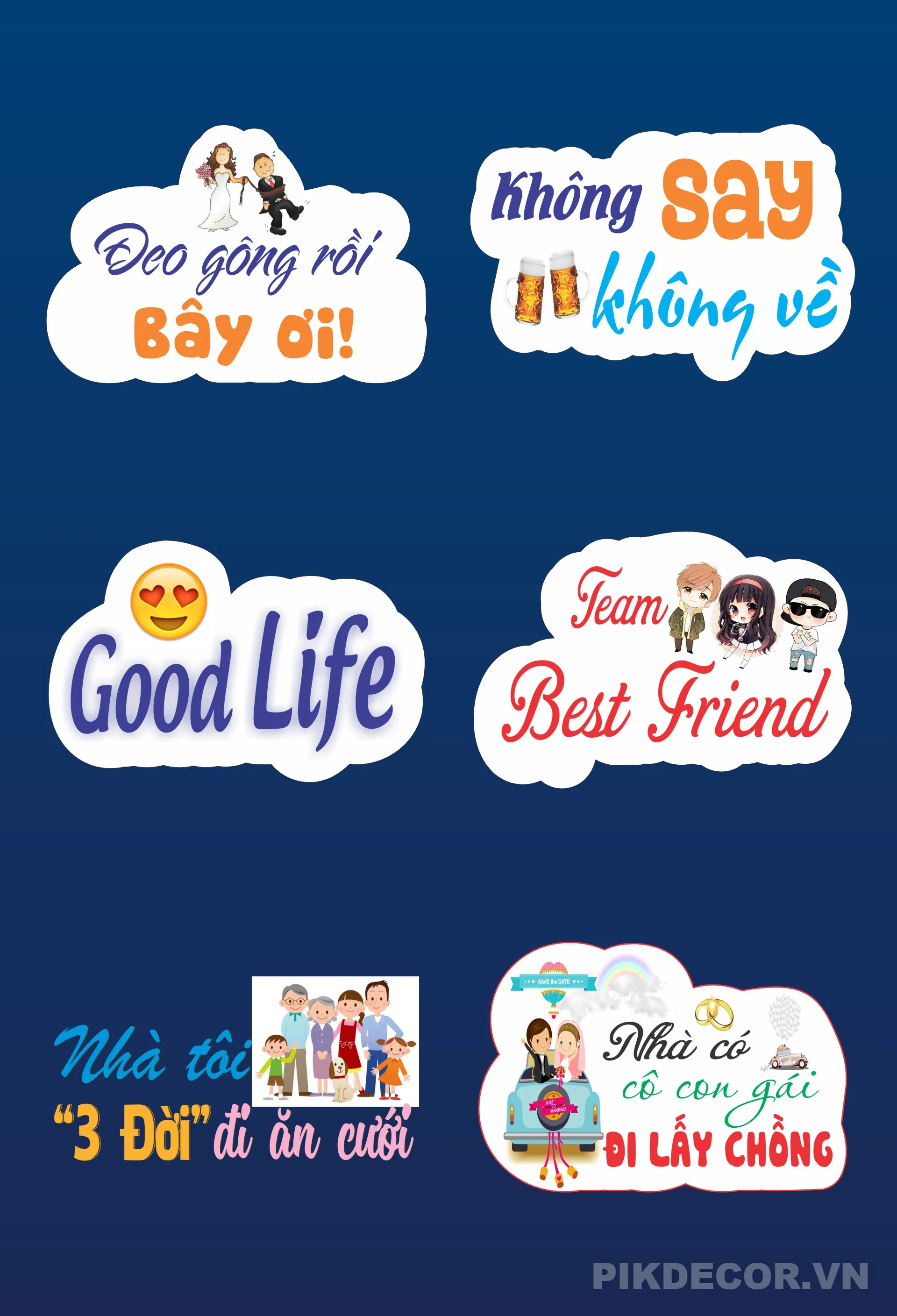 Tổng Hợp Hashtag Cầm Tay Đám Cưới Team Bride Team Groom Vector 440