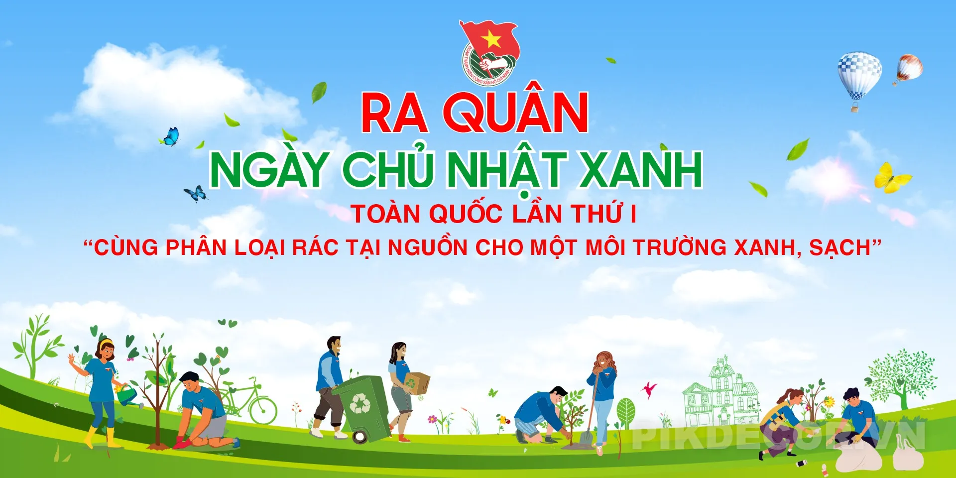 Top 99+ Mẫu Backdrop Lễ Ra Quân Chủ Nhật Xanh Đoàn Tncs Hcm, File Vector 727