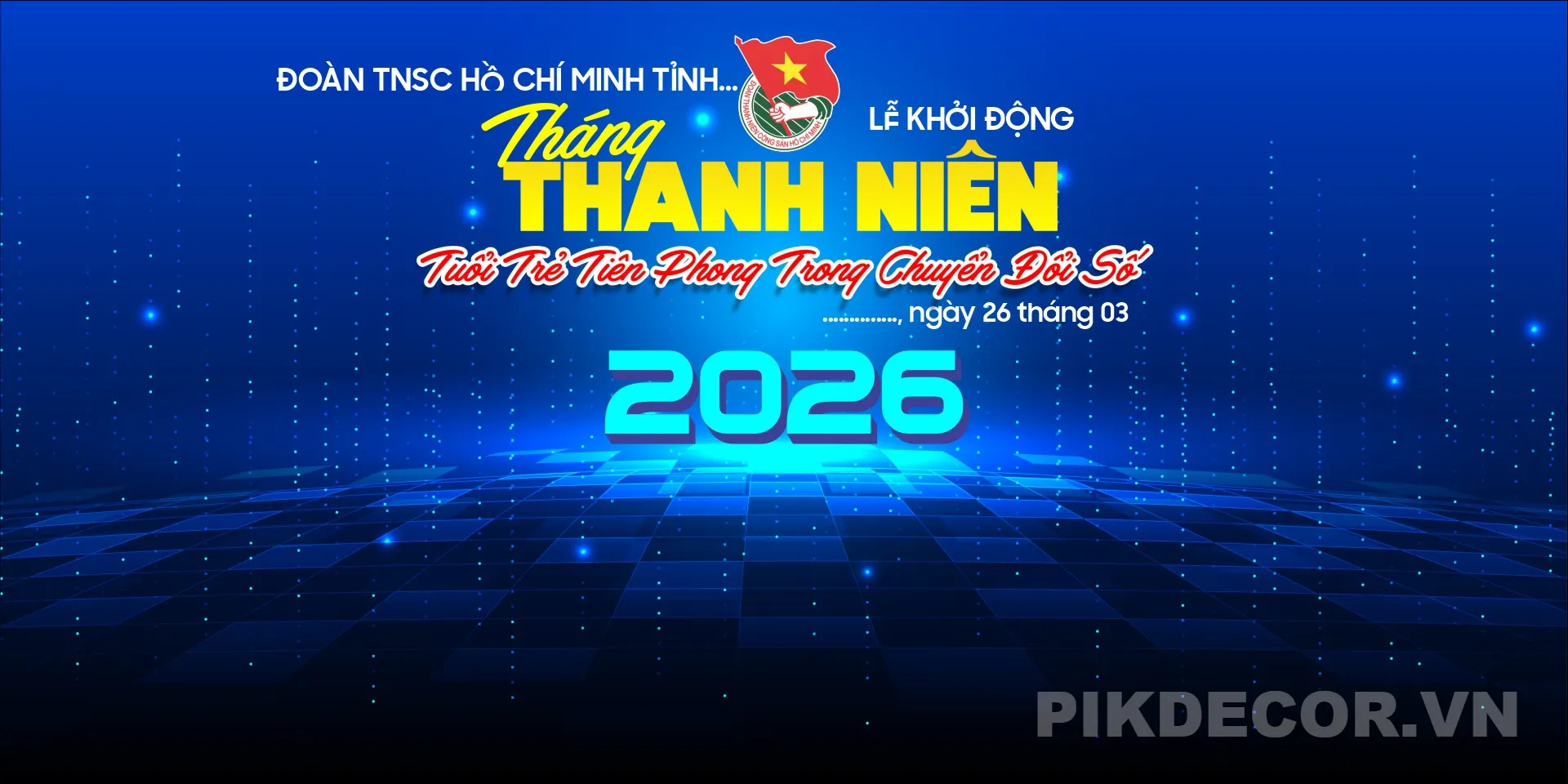 Top 99+ Mẫu Backdrop Đoàn Thanh Niên Cộng Sản Hồ Chí Mính, File Vector Chuẩn In Ấn
